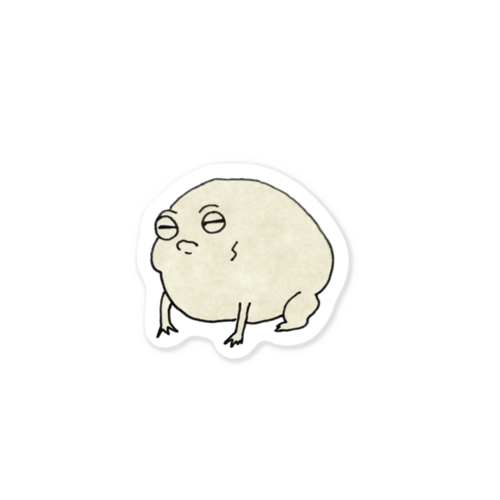 フクラガエル（ぷく） Sticker