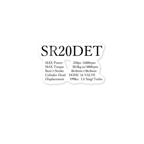 SR20DET Sticker
