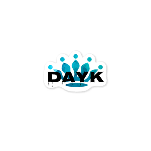 DAYK original sticker crown Sticker