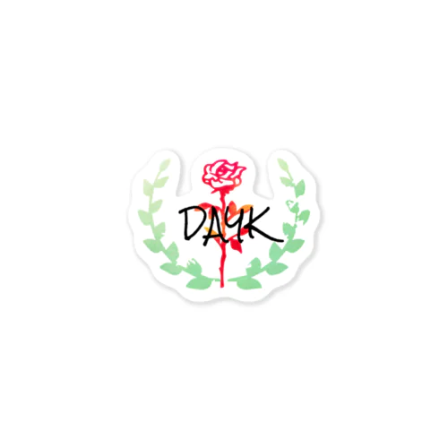 DAYK ROSE Sticker