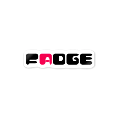 FADGE Sticker