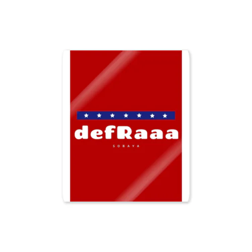 defraaa ステッカー