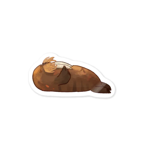 すやすやセイウチ Sticker