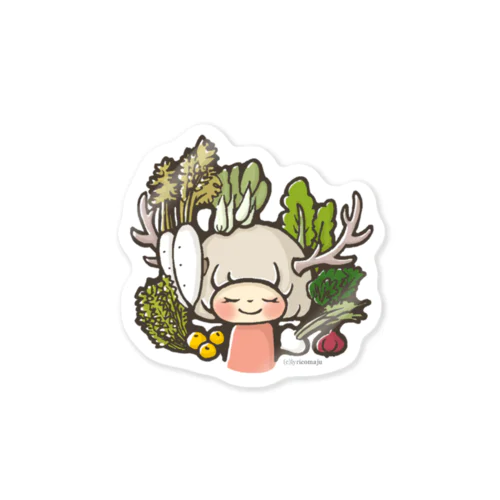 お野菜ガール Sticker