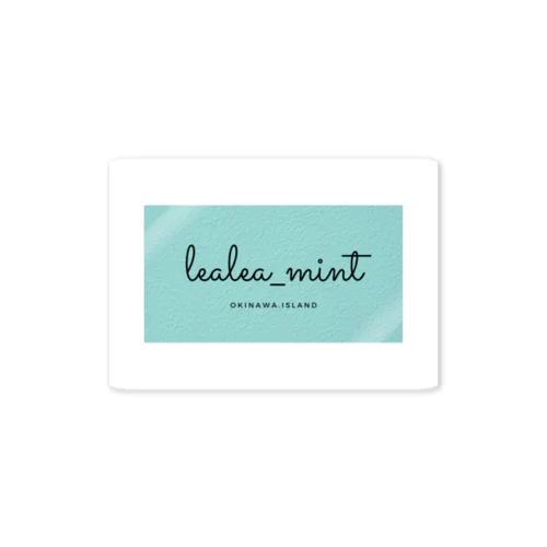 lealeamint Sticker