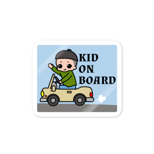 KID ON BOARD ステッカー