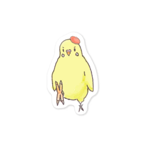 ピヨちゃんキック Sticker