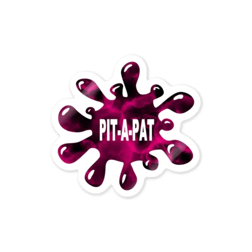 PIT-A-PAT PINK Sticker