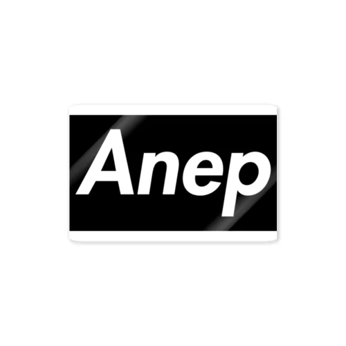 Anep color black version Sticker