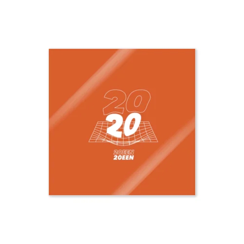 20een logo sticker ステッカー