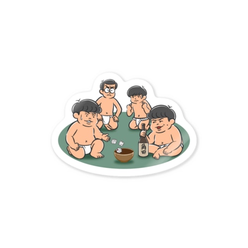 サイコロステッカー Sticker
