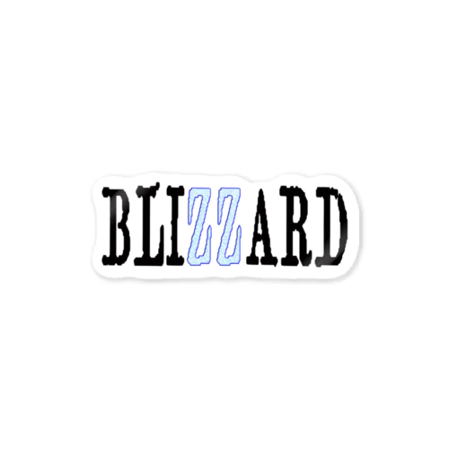 BLIZZARD(英字＋１シリーズ) ステッカー