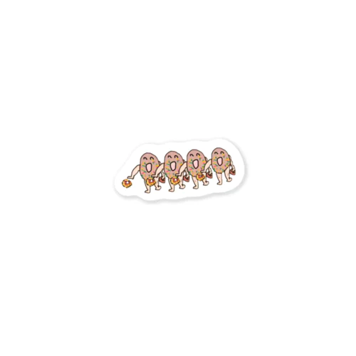 ドーナツ人間の連鎖 Sticker