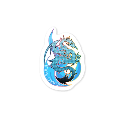 BLUE DRAGON Sticker