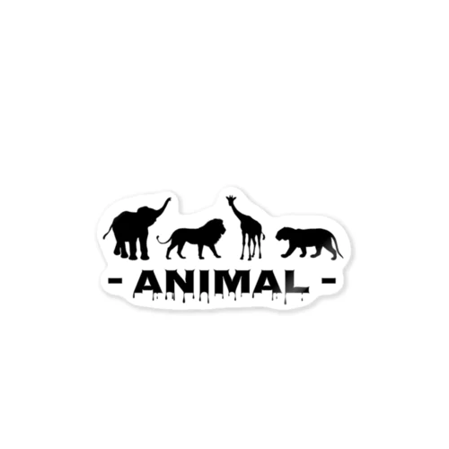 ー ANIMAL ー ステッカー