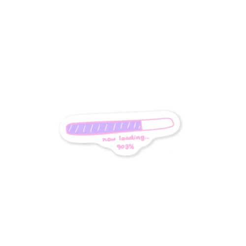 903%(ピンク) Sticker