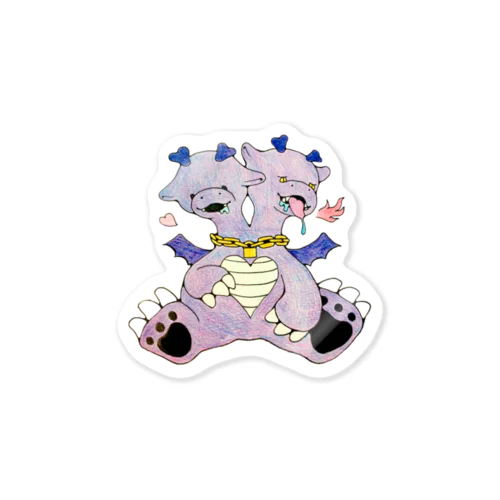 シャムドラゴンちゃん Sticker