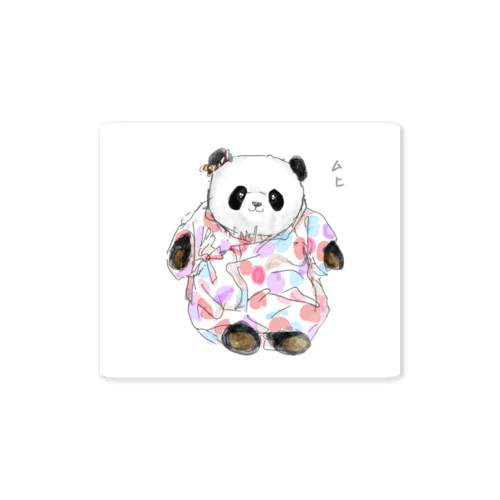 パンダのホエンホエン Sticker