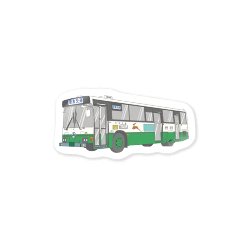 幻の３扉バス Sticker