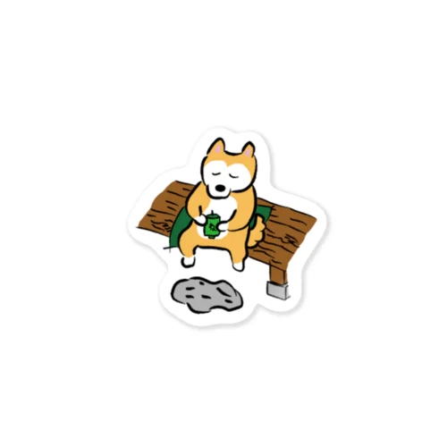 秋田犬　ねまれくん Sticker