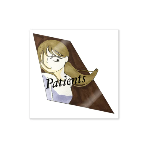 Patients (A-Type) Sticker