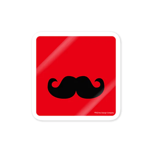 moustache Sticker