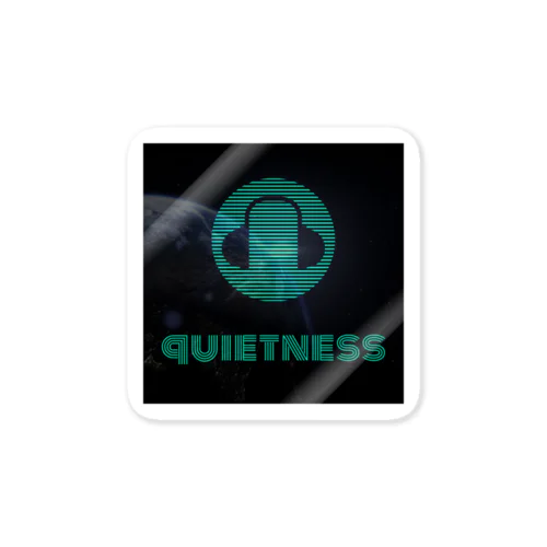 quietness Sticker