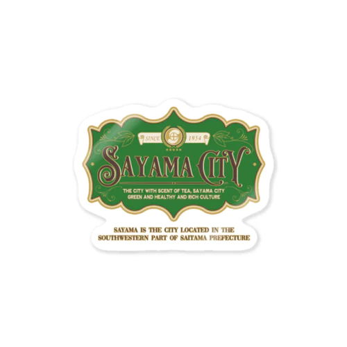 SAYAMA-CITY ステッカー