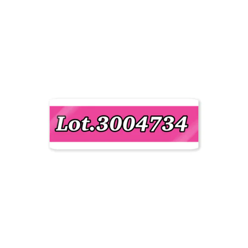 lot.3004734 Sticker