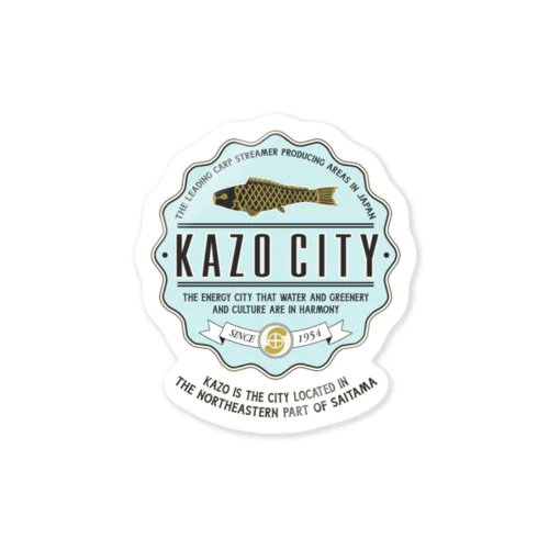 KAZO-CITY ステッカー