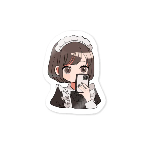 自撮りメイド Sticker