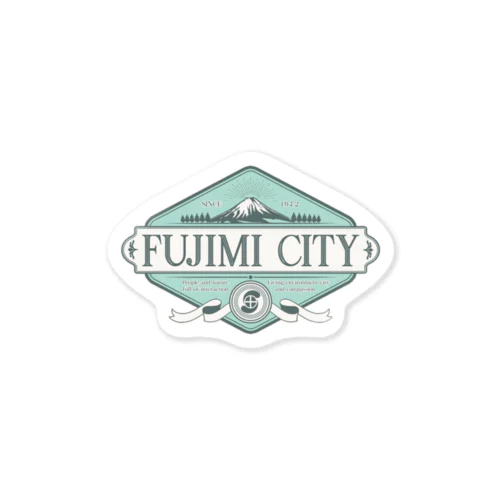 FUJIMI-CITY Sticker