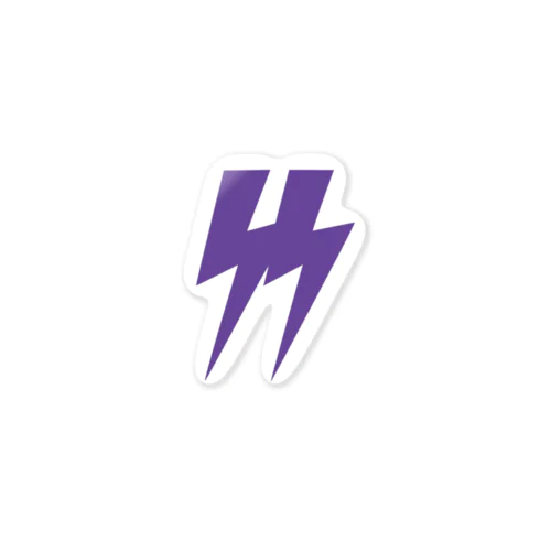 SS Logo GhostPurple Sticker