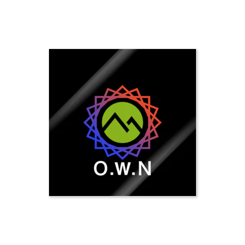 Ｏ.W.Ｎ ステッカー