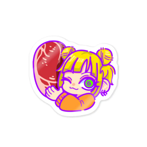肉love Sticker
