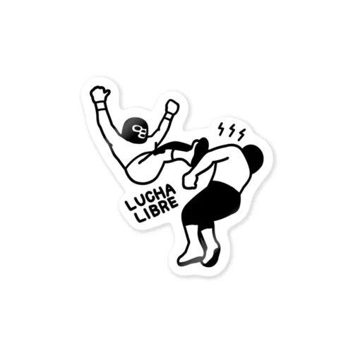 LUCHA LIBRE#123 Sticker