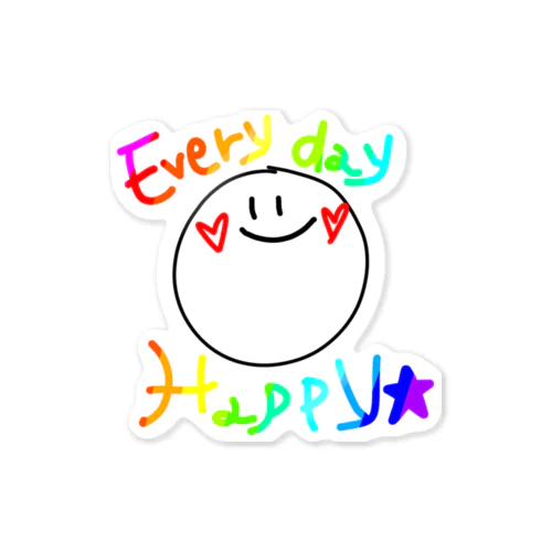 Happy　Smile☺ Sticker