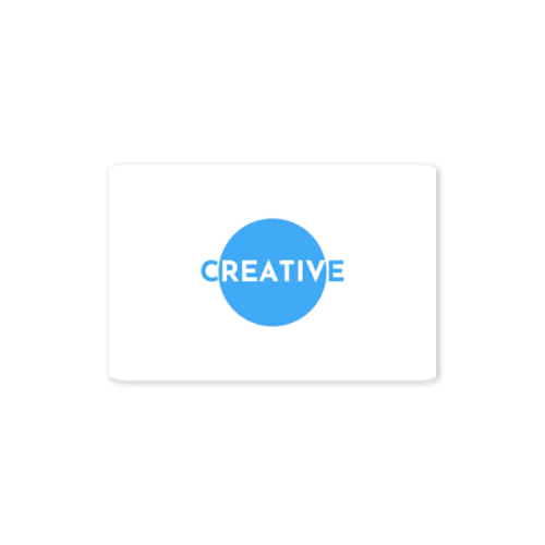 skyblue creative Sticker