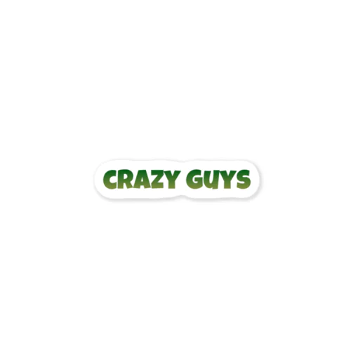 crazy guys Sticker