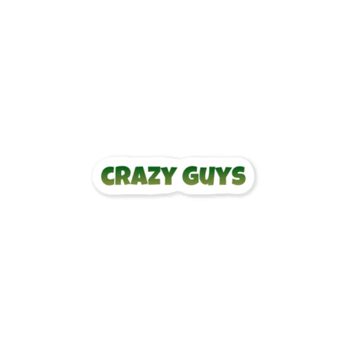 crazy guys ステッカー