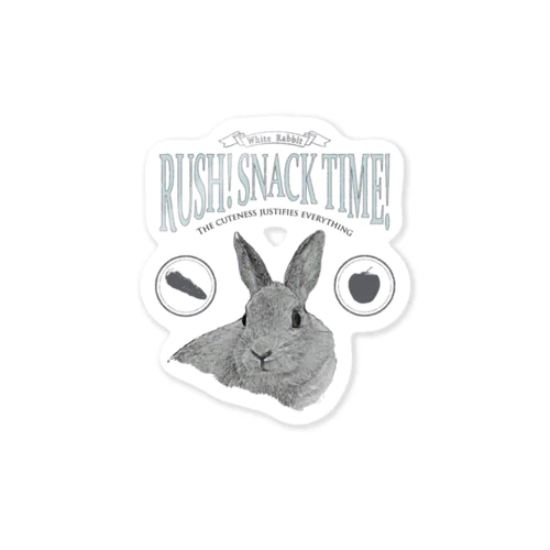 SNACK TIME Sticker