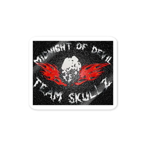 TEAM SKULLZ　BLKWRAPPING Sticker