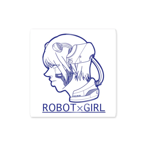 ROBOT×GIRL  ステッカー