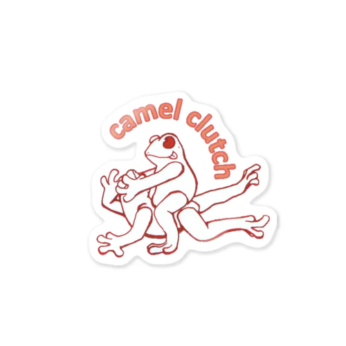 camel clutch!! ステッカー