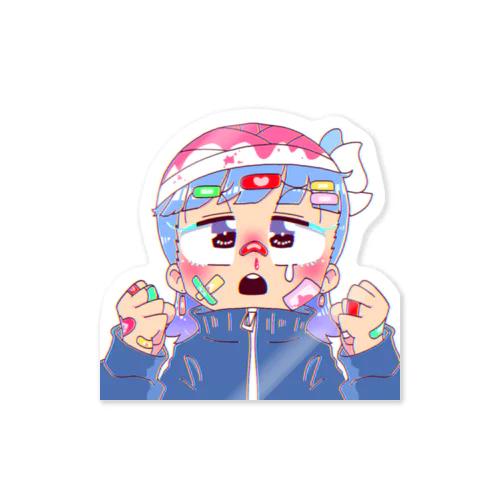 なみだちゃん Sticker