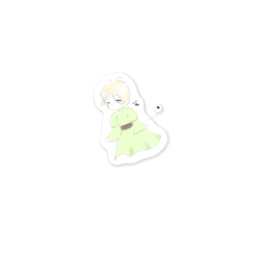 ふんわり春の悪魔ちゃん Sticker