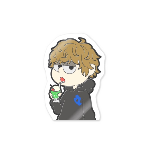 クリームソーダ Sticker