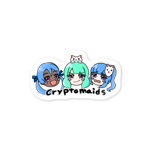 CryptoMaidsAdmins Sticker