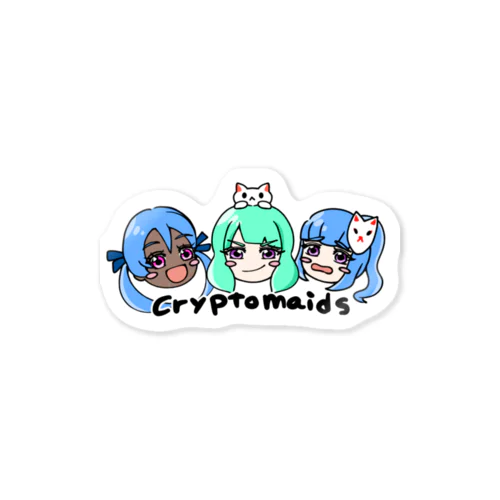 CryptoMaidsAdmins ステッカー