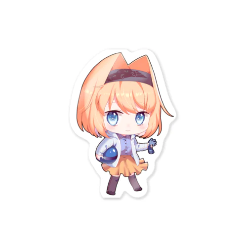 レーシング友花ちゃん Sticker